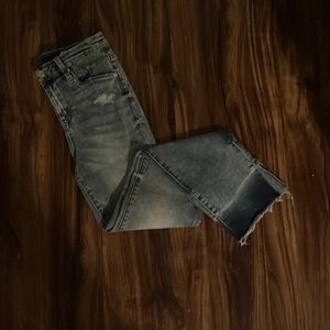 Blank NYC Madison Crop Distressed Jeans